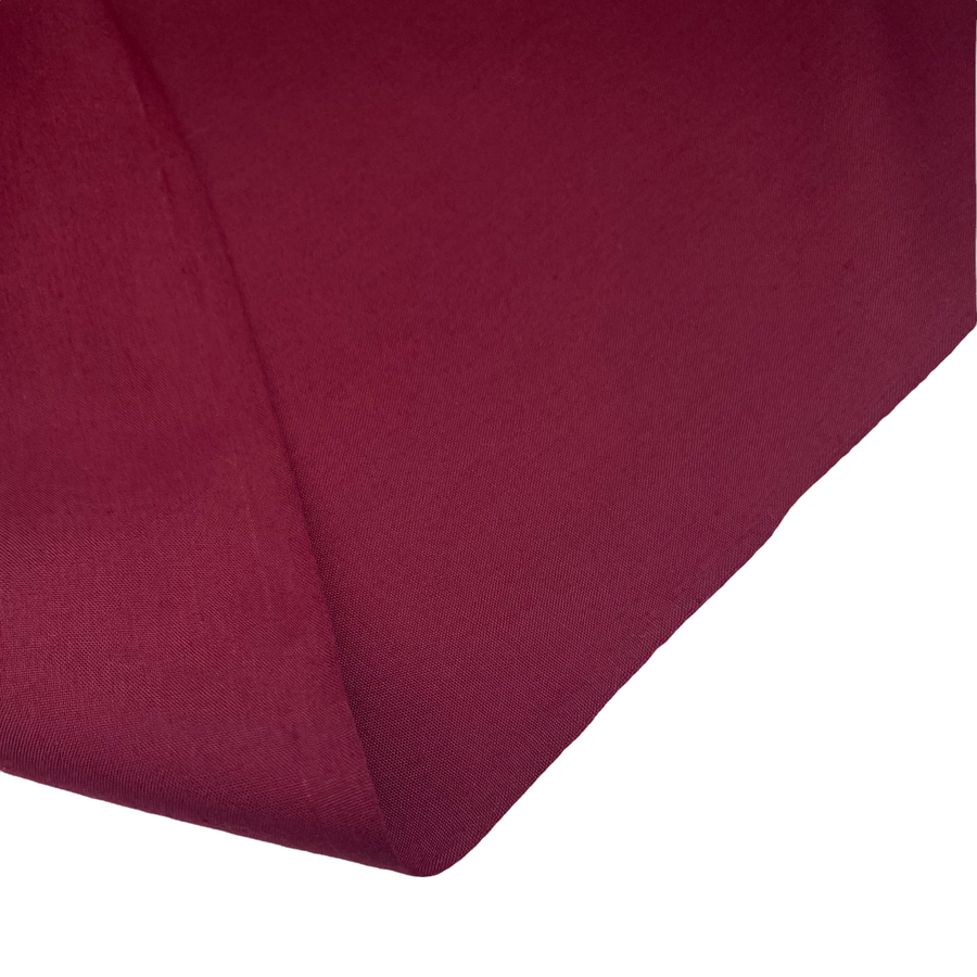 Poly/Cotton Broadcloth 44” - Burgundy