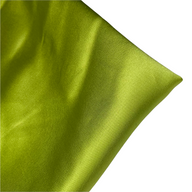 Mulberry Silk Charmeuse Satin Remnant Lime Green