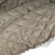 Quilted Nylon - Diamonds - Beige