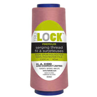 TRULOCK Serging Thread Dark Rose 1500 m spool close up