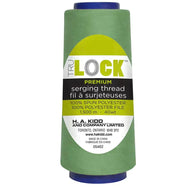 TRULOCK Serging Thread Jade 1500 m spool close up