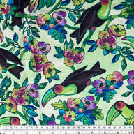 Quilting Cotton - Tropical Bird Printed Cotton