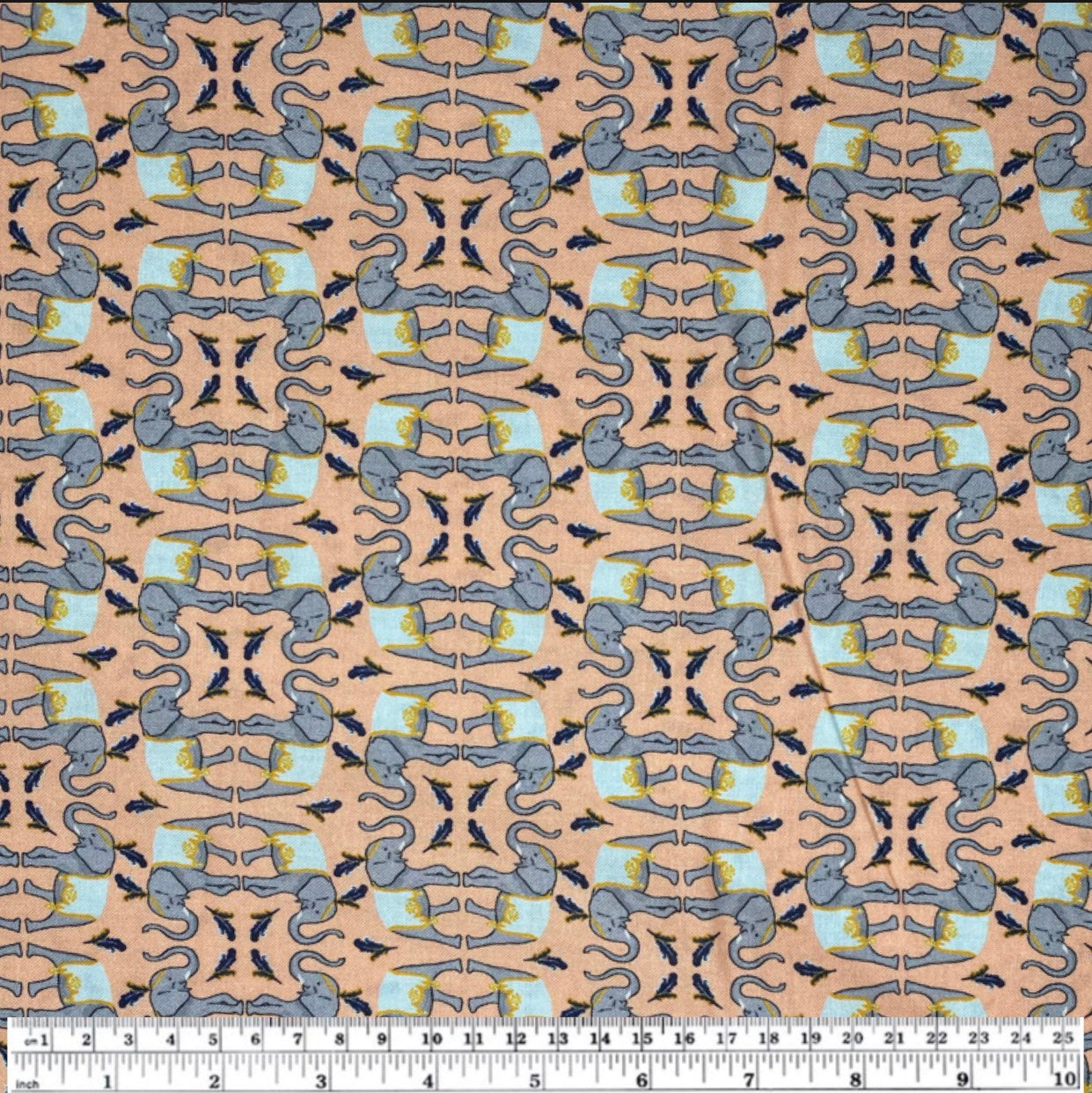 Quilting Cotton - Night Circus Elephants