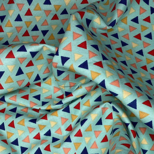 Quilting Cotton -Arrow Triangle - 44”