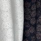 Burnout Cotton - Floral - White