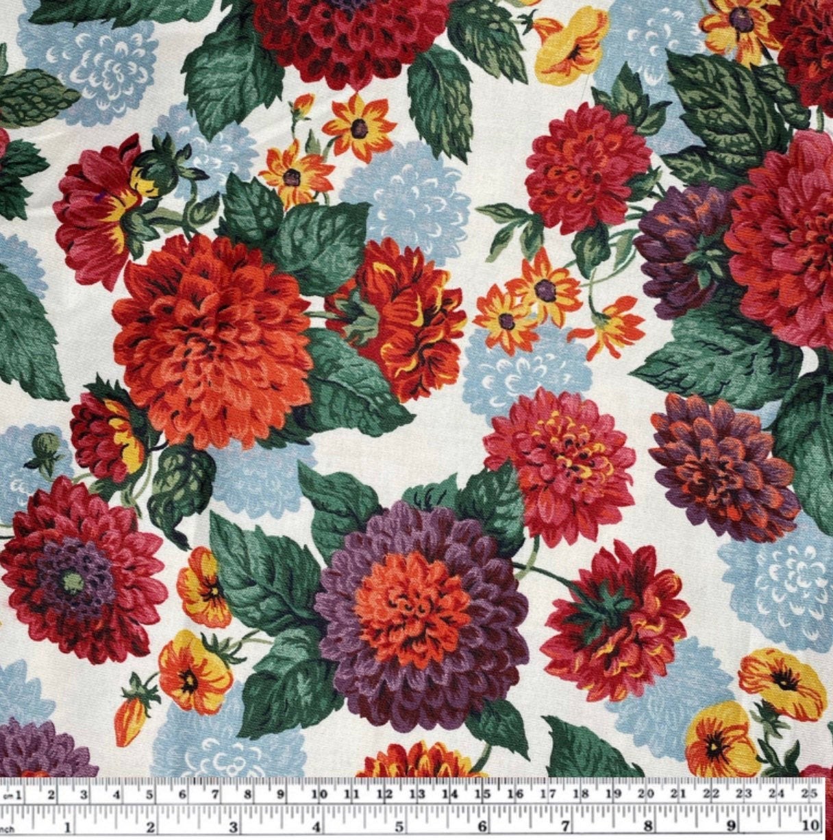 Printed Cotton Canvas - John Wolf - Flowers