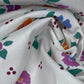 Vintage Floral Printed Cotton - 36” - White