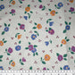 Vintage Floral Printed Cotton - 36” - White