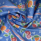 Vintage Floral Printed Cotton - 36” - Blue