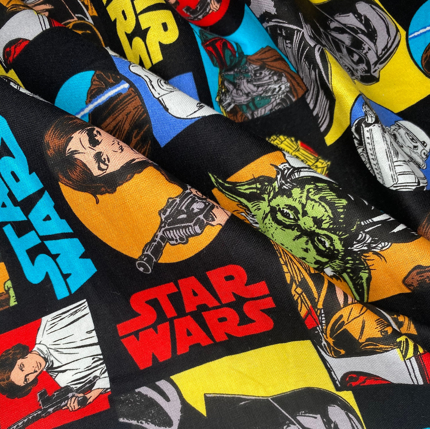 Quilting Cotton Remnant - Comic