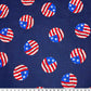 Quilting Cotton - American Smiley Face - 44”