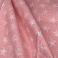 Quilting Cotton - Starfish Cotton - Pink - Remnant