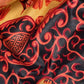 Lunglin Screen Printed Cotton - Yellow/Red