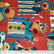 Teddies ’Prestigious’ Printed Cotton - Andrés Moss - 56”