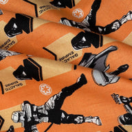 Quilting Cotton - Galactic Empire - 44” - Orange