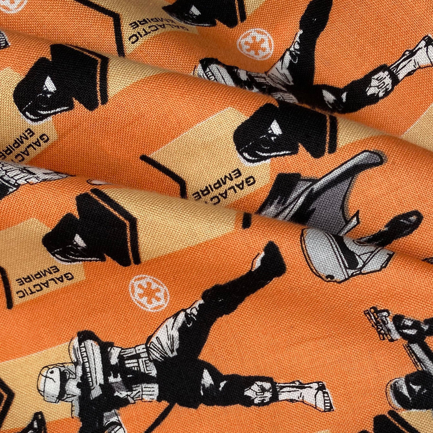 Quilting Cotton - Galactic Empire - 44” - Orange