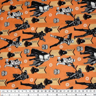 Quilting Cotton - Galactic Empire - 44” - Orange