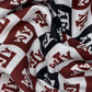Quilting Cotton - College Football - Texas A&M Checkered - 44”