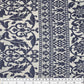 Striped Polyester Jacquard - Blue/White