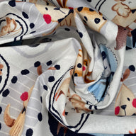 Printed Quilting Cotton Remnant - Dogs