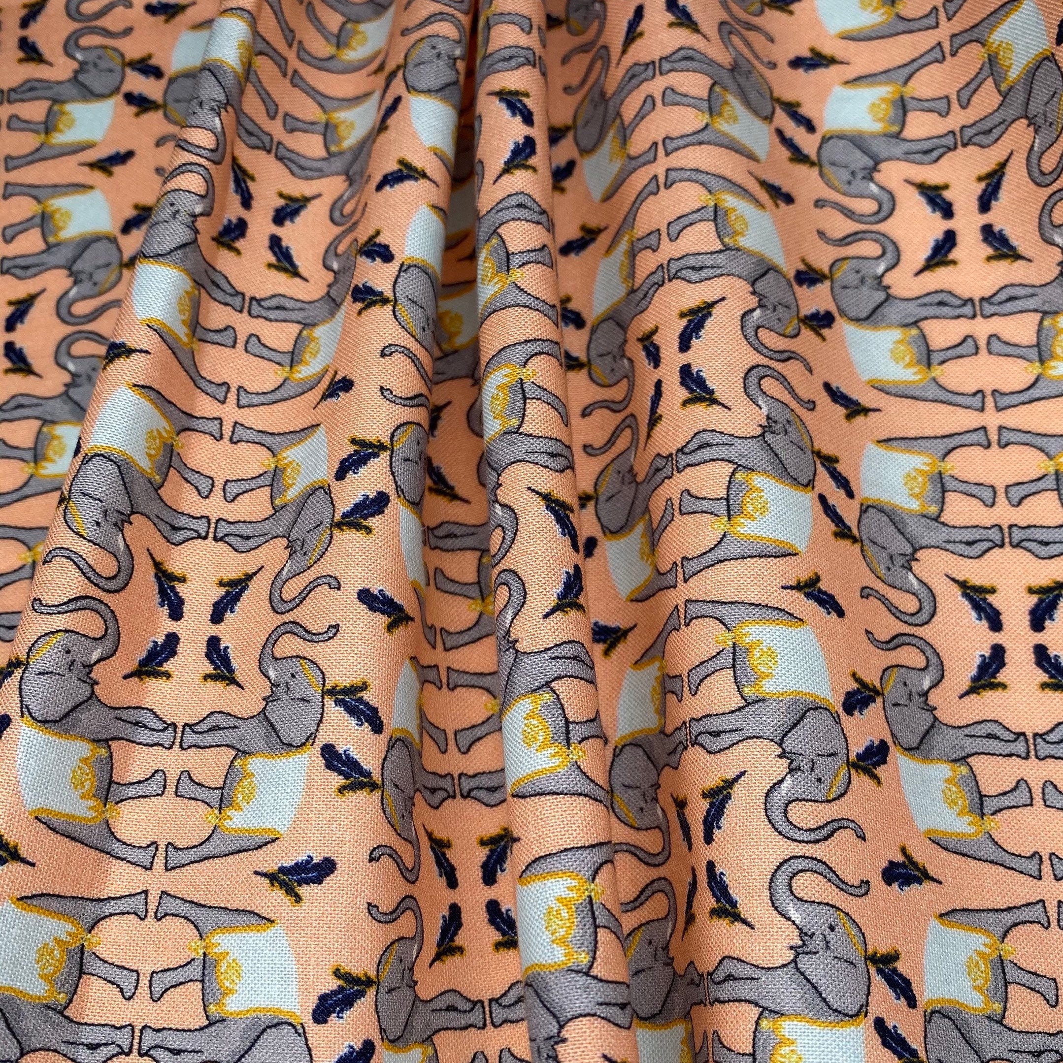 Quilting Cotton - Night Circus Elephants