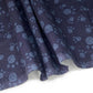Quilting Cotton - Paw Print - Navy - Remnant