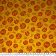Quilting Cotton - Thomas The Train - Yellow/Orange