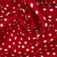 Quilting Cotton - Polka Dot - Remnants - Red/White