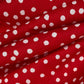 Quilting Cotton - Polka Dot - Remnants - Red/White