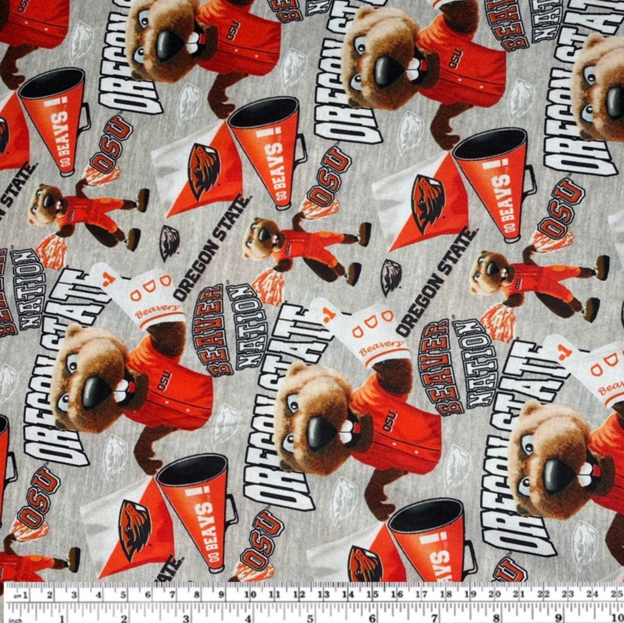 Quilting Cotton - Oregon State - 44”