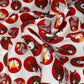 Quilting Cotton - Forest Friends Polka Dots - 44” - Red/White