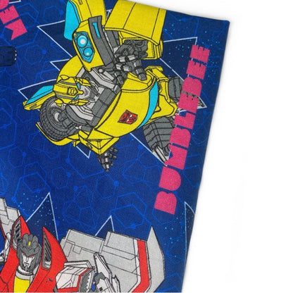 Quilting Cotton - Transformers - Blue