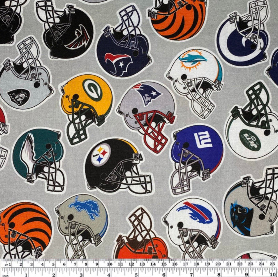 Quilting Cotton - NFL Helmets
