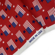 Quilting Cotton - American Flag - Red