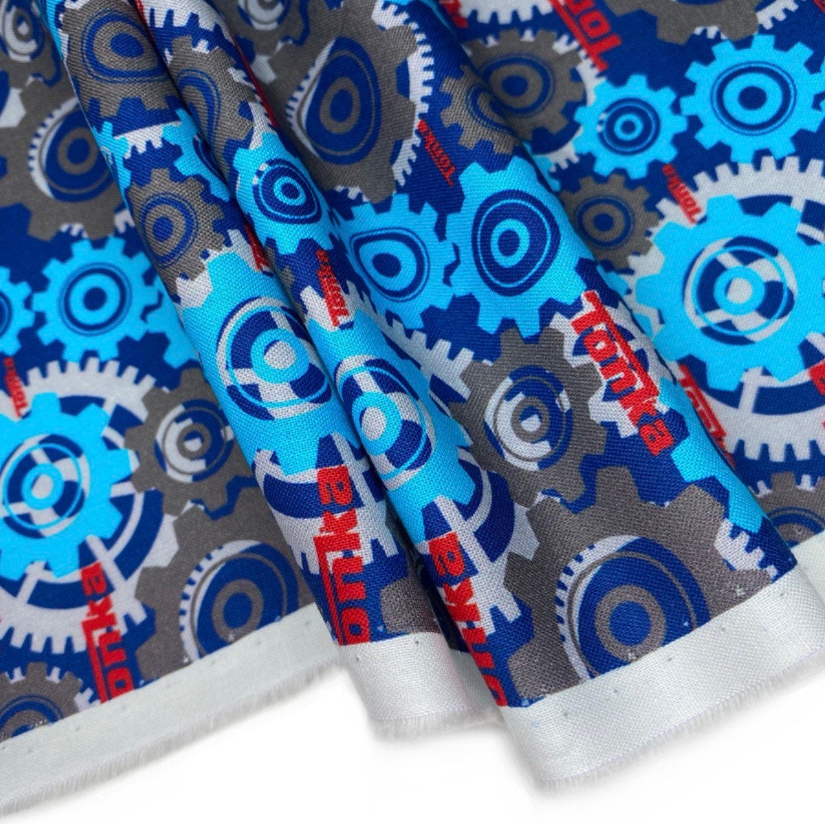 Quilting Cotton - Tonka Gears