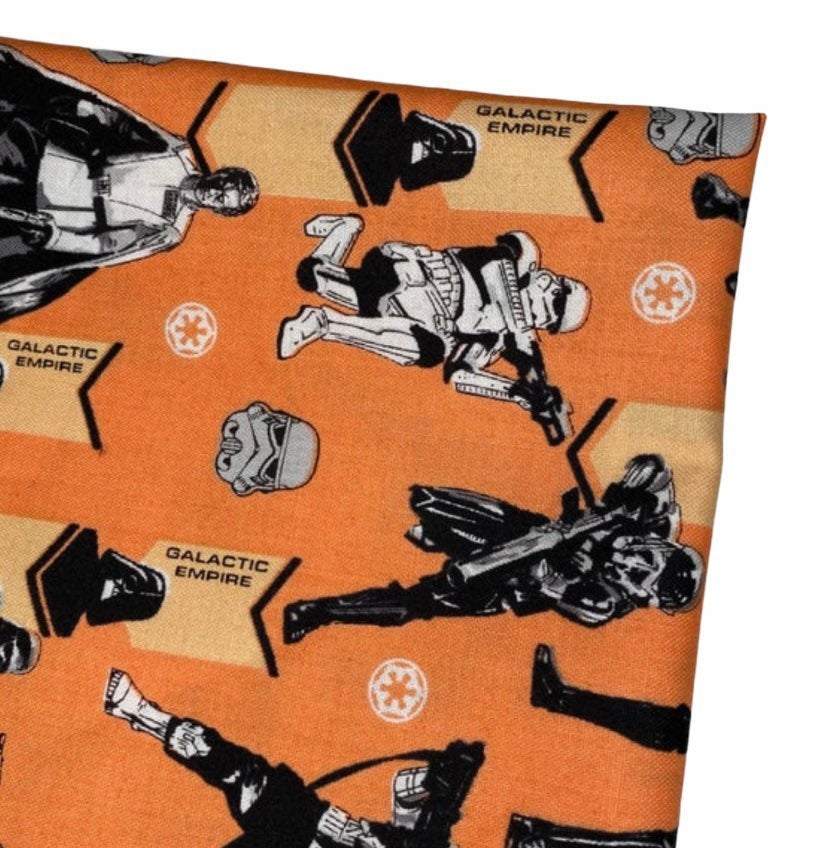 Quilting Cotton - Galactic Empire - 44” - Orange