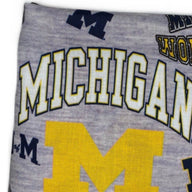 Quilting Cotton - College Football - Michigan Wolverines - 44”