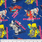 Quilting Cotton - Transformers - Blue