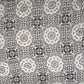 Paisley Squares Rayon Batiste - 45” - White/Black