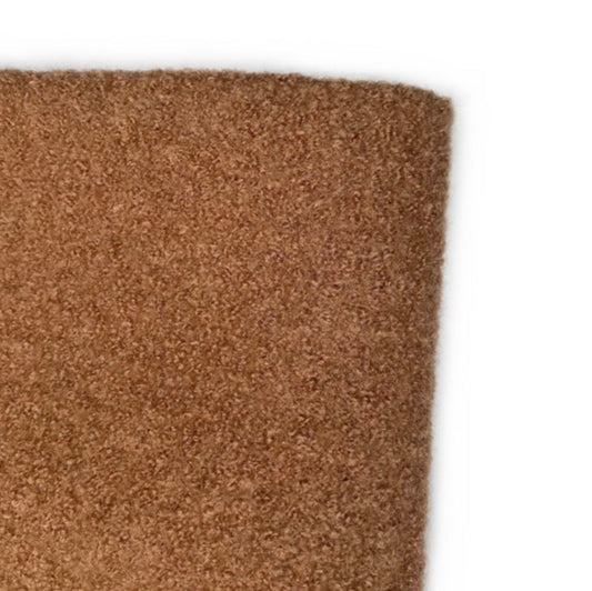Boiled Wool - Interfaced - Remnant - Camel