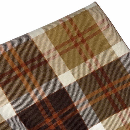 Cotton Blend - Bannockbane Tartan - Brown