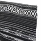 Woven Polyester - Striped Aztec  - Pink / Black