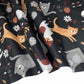 Quilting Cotton - Cats - Remnant - Black