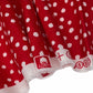 Quilting Cotton - Polka Dot - Remnants - Red/White