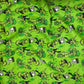 Printed Cotton Flannel - Ben 10 Omniverse - Green