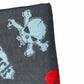 Printed Cotton Flannel - Rock Skulls - Grey