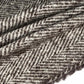 Wool Coating - Herringbone - Off White/Brown