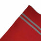 Nylon Rib Cuff/Waistband - Red/Grey