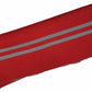 Nylon Rib Cuff/Waistband - Red/Grey