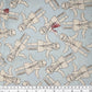 Quilting Cotton - Handmaids - J.Wecker Frisch - Remnant 1 3/4 Yards - Blue